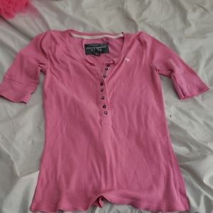 Abercrombie and Fitch 3/4 sleeve shirt